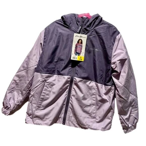 Eddie Bauer Girl's Jacket Coat 3 in 1 System Paradise Lilac Small NWT - Picture 1 of 8